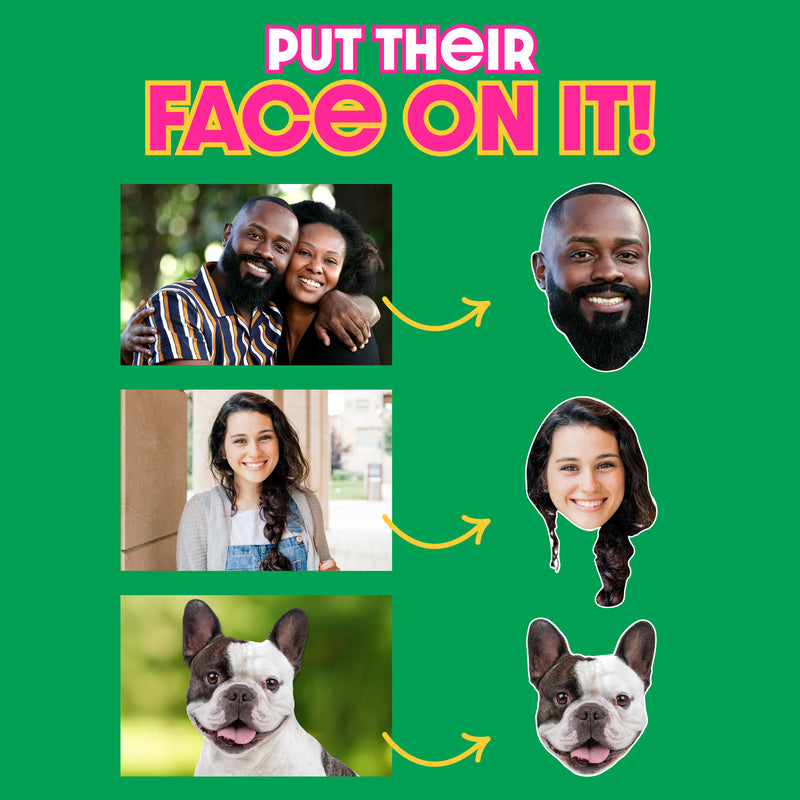 Custom Fun Face Temporary Tattoos - 12 Ct
